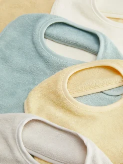 Füttern Und Abstillen|Primark Verschiedene Lätzchen Aus Frottee, 5er-Pack Gelb