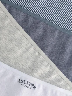 Slips|Primark Verschiedene Shorts Für Jeden Tag, 4er-Pack Hellblau