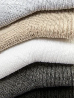 Socken|Primark Verschiedenfarbige Crew-Socken, 5er-Pack Multi
