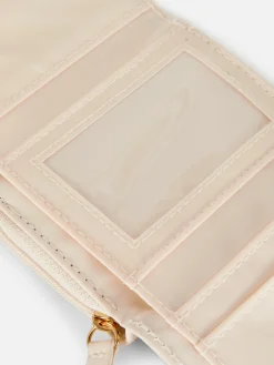 Taschen Und Portemonnaies|Primark Verzierter Geldbeutel Aus Kunstleder Ecrufarben