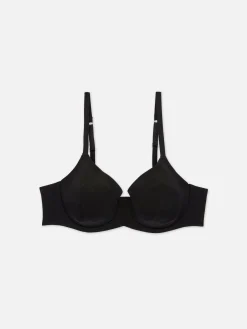 Bhs|Primark Vollschalen-T-Shirt-BH, Körbchengröße A–D Schwarz