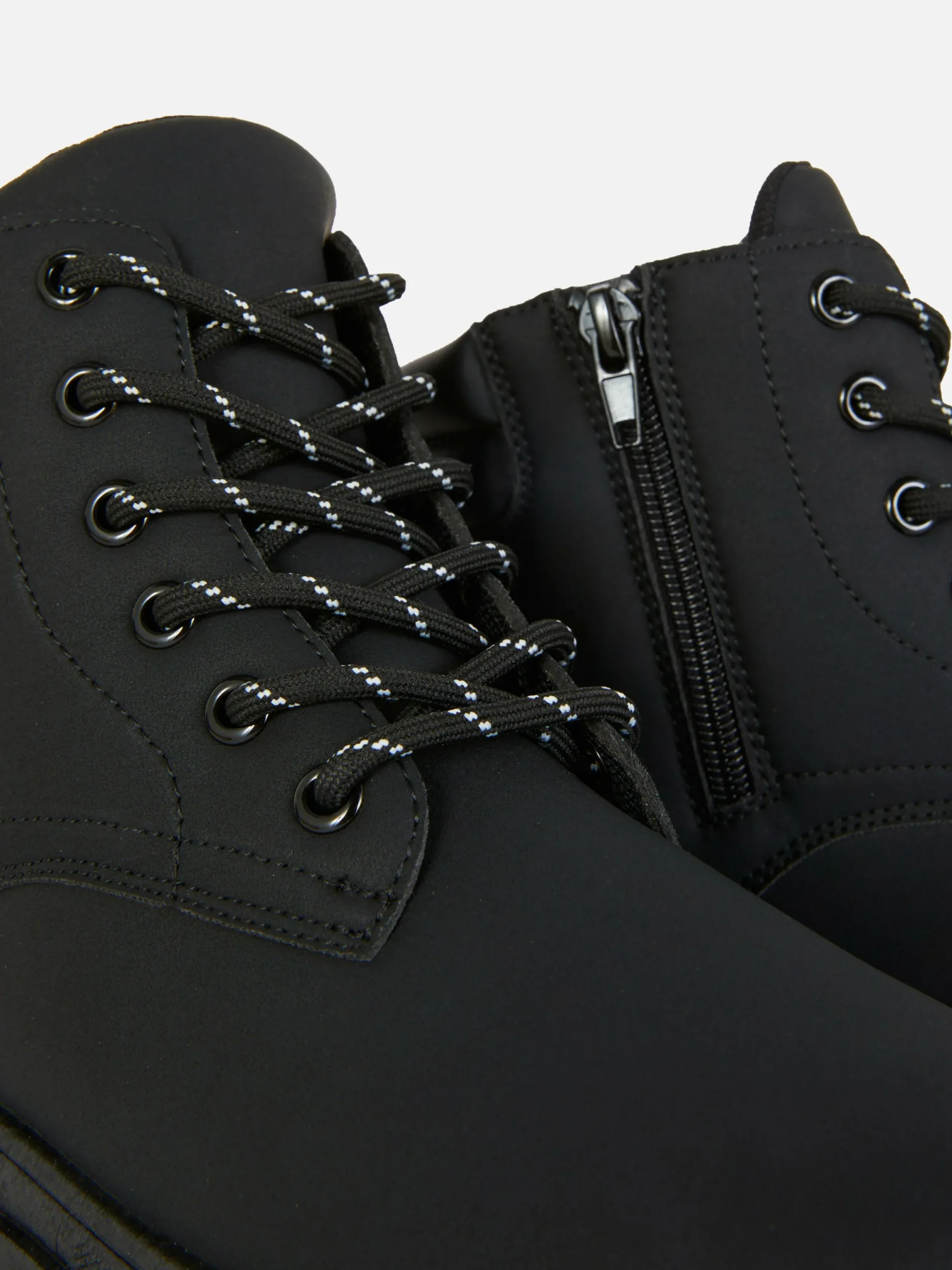 Stiefel Und Gummistiefel|Primark Wanderstiefel Mit Reißverschluss Schwarz