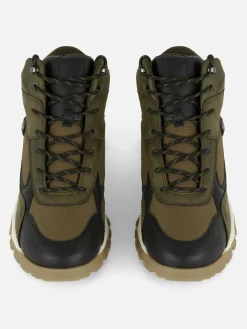 Stiefel|Primark Wanderstiefel Mit Schnürung Khakifarben