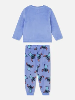 Schlafanzüge Und Nachtwäsche|Primark Weicher „Disney Stitch“ Schlafanzug Blau