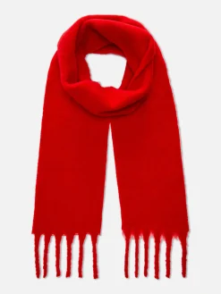 Mützen, Handschuhe Und Schals|Primark Weicher, Gebürsteter, Dünner Schal Rot
