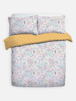Bettwäsche Und Sets|Primark Wendbare Bettwäsche Mit Paisleymuster, Kingsize Grün