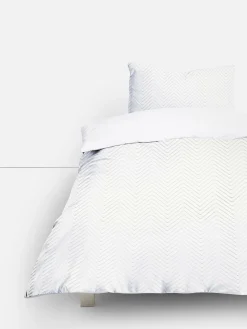 Bettwäsche Und Sets|Primark Wendebettwäscheset Für Einzelbetten Mit Textur Weiß