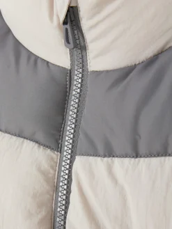 Jacken Und Mäntel|Primark Weste In Blockfarben Grau