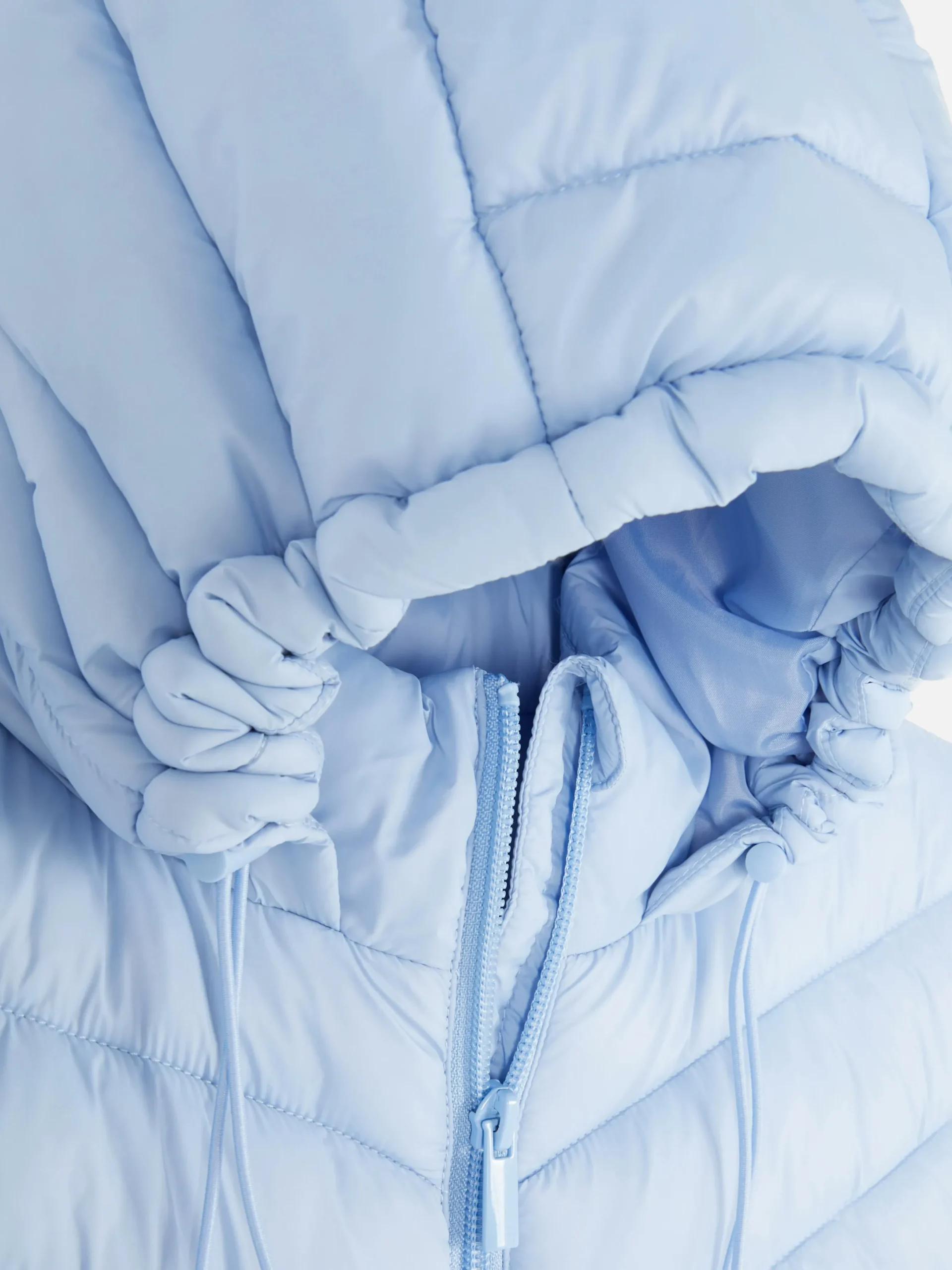 Jacken Und Mäntel|Primark Weste Mit Kapuze Blau