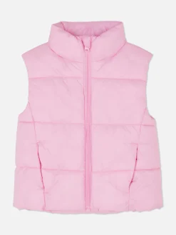 Jacken Und Mäntel|Primark Weste Mit Reißverschluss Rosa