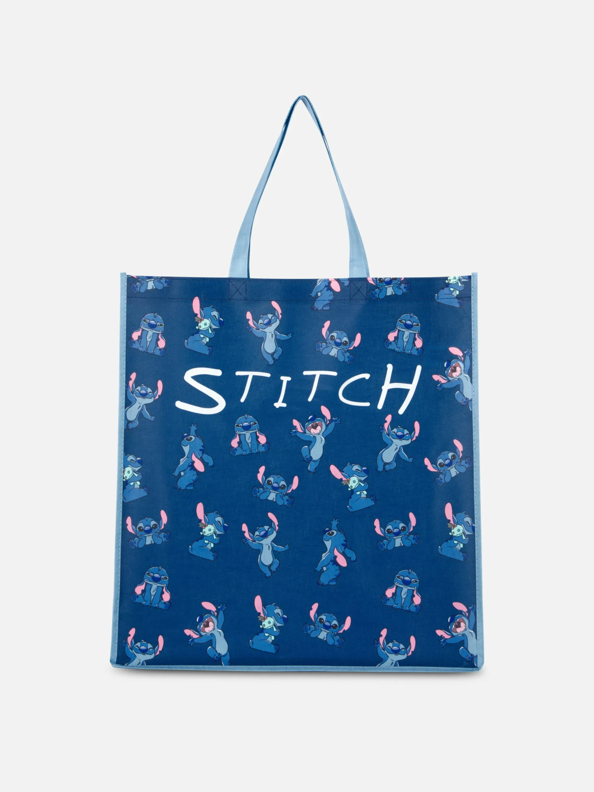 Taschen Und Portemonnaies|Primark Wiederverwendbare „Disney Stitch“ Einkaufstasche Marineblau