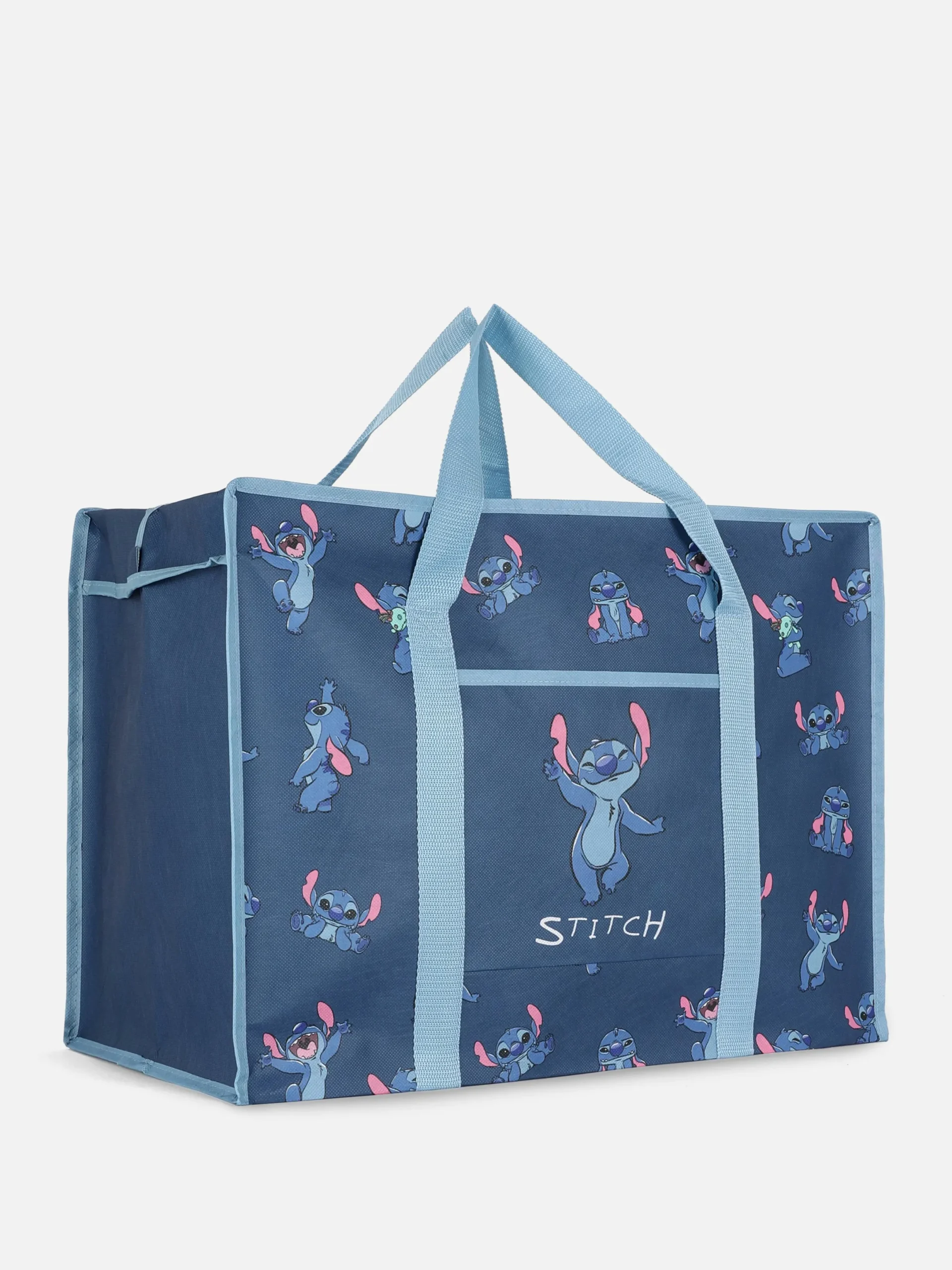 Taschen Und Portemonnaies|Primark Wiederverwendbare „Disney Stitch“ Aufbewahrungstasche Marineblau