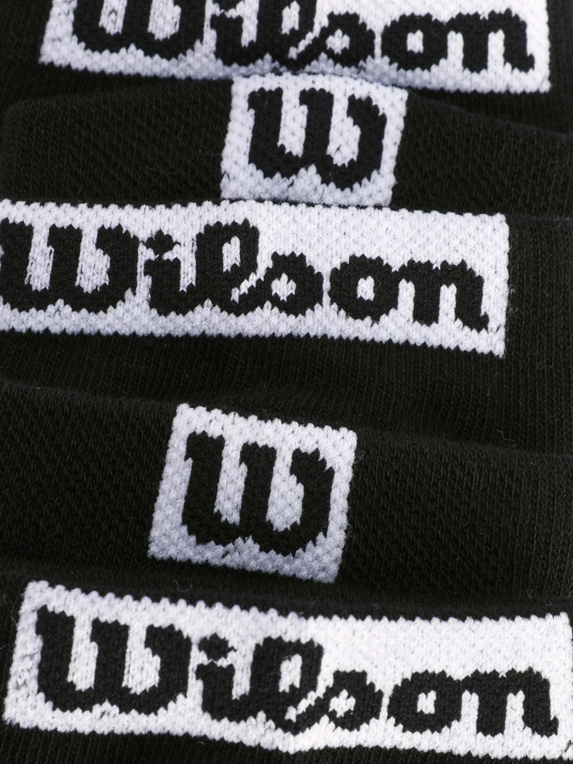 Socken|Primark „Wilson“ Sneakersocken, 5er-Pack Schwarz