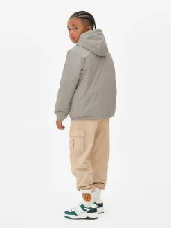 Jacken Und Mäntel|Primark Windjacke Mit Halbem Reißverschluss Steinfarben