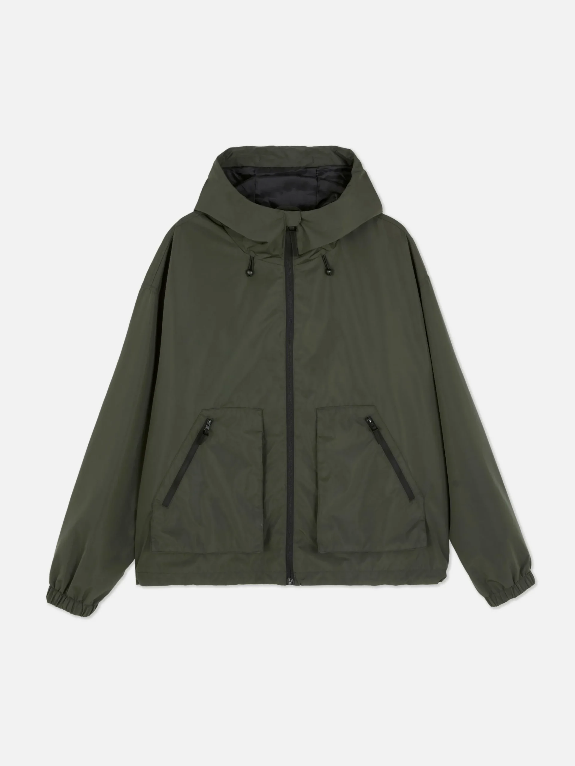 Jacken Und Mäntel|Primark Windjacke Mit Kapuze Grün