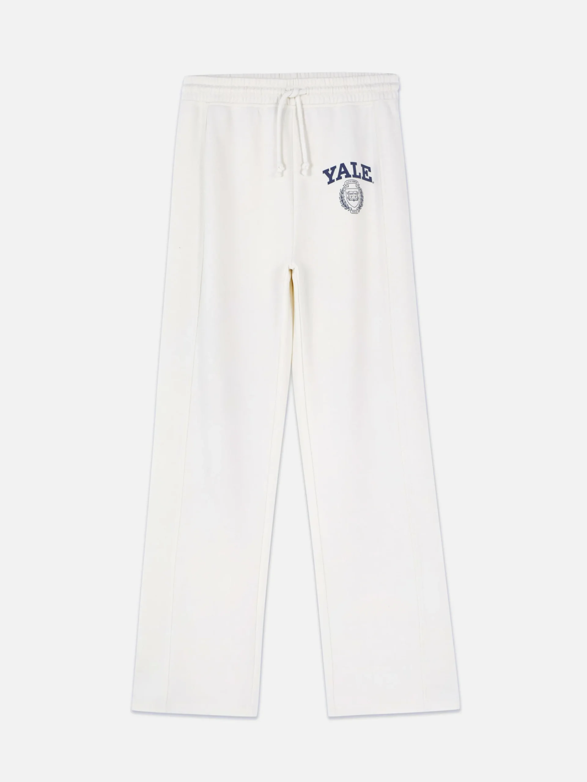 Jogginghosen|Primark „Yale“ Jogginghose Mit Grafik Und Kordelzug Elfenbeinfarben