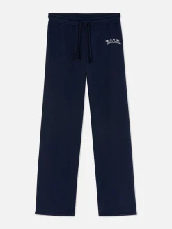 Jogginghosen|Primark „Yale“ Kombi-Jogginghose Mit Weitem Bein Marineblau