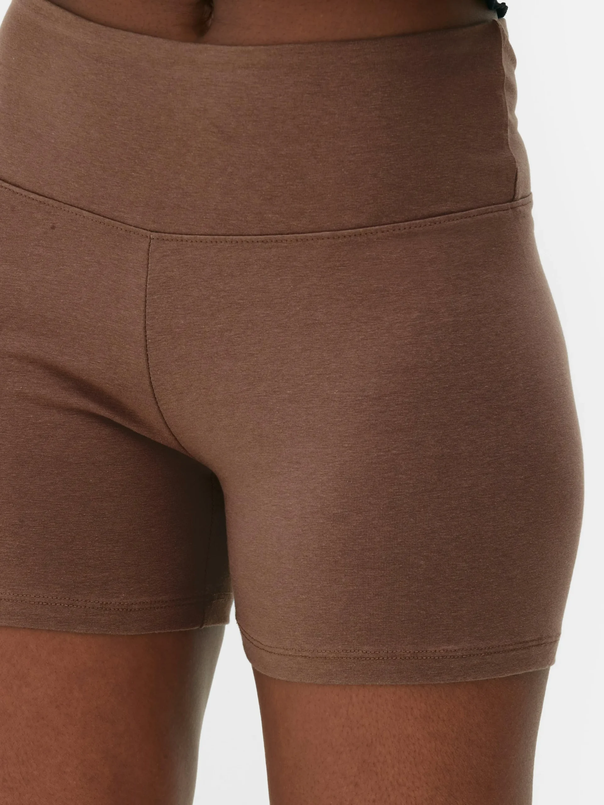 Shorts|Primark Yogashorts Mit Hohem Bund, 2er-Pack Schwarz/Nude