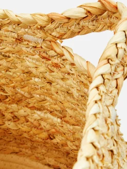 Aufbewahrungsboxen Und Körbe|Primark Zweifarbiger Aufbewahrungskorb Im Seildesign Cremefarben hell