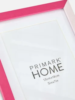 Bilderrahmen Und Wandschmuck|Primark Zweifarbiger Bilderrahmen, 13 X 18 Cm Rosa