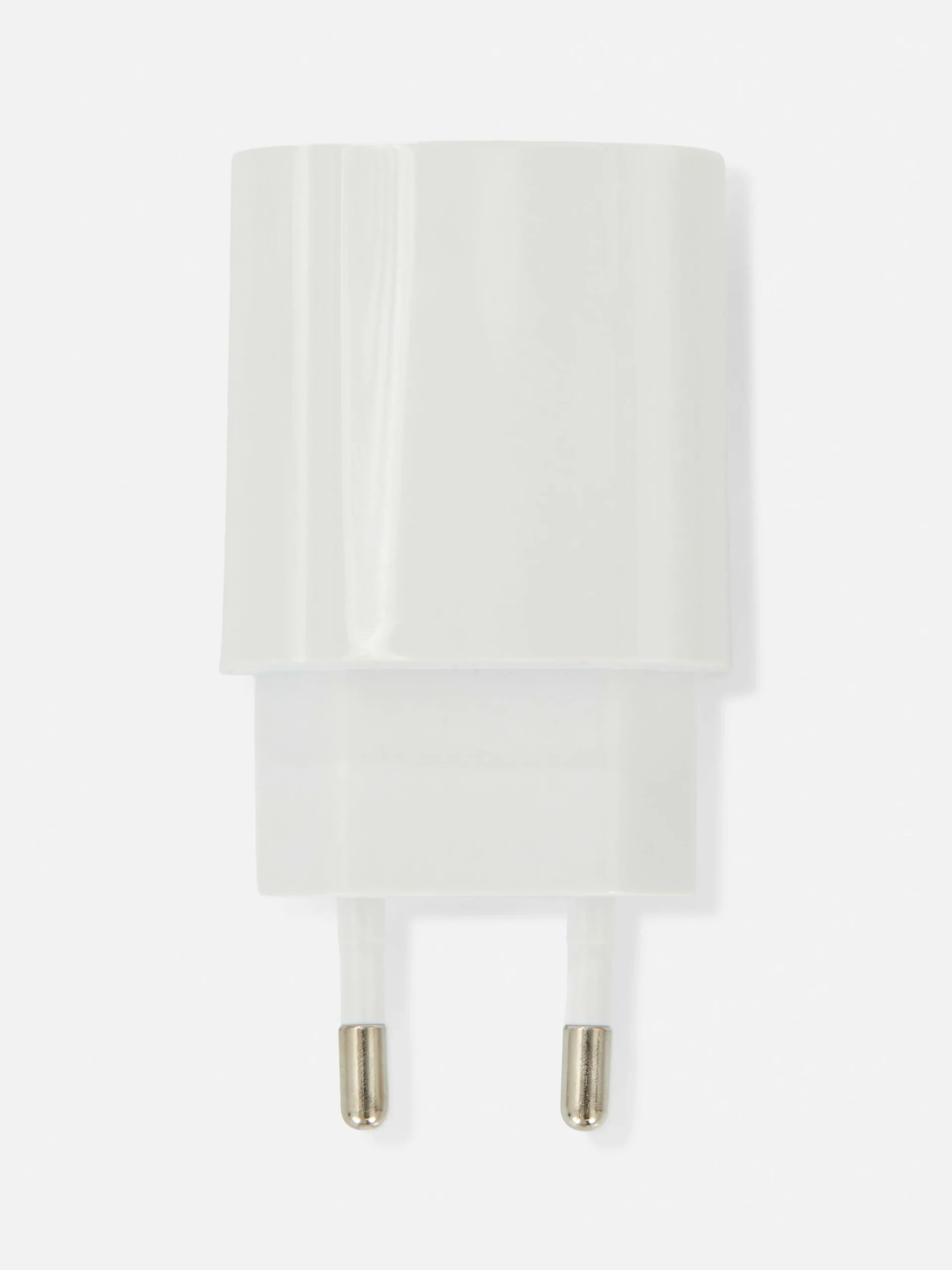 Ladegeräte|Primark Zweipoliger Doppel-USB-Stecker, 10 Watt Weiß